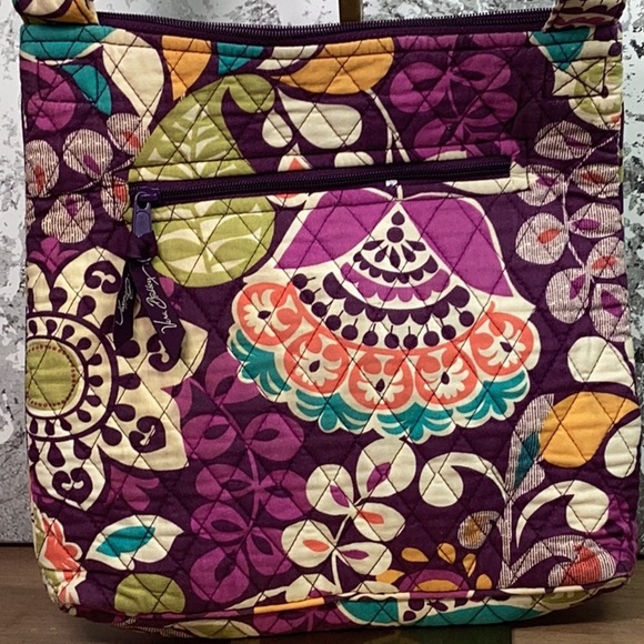 Vera Bradley Vibrant Multicolor Shoulder Bag - Picture 2 of 6